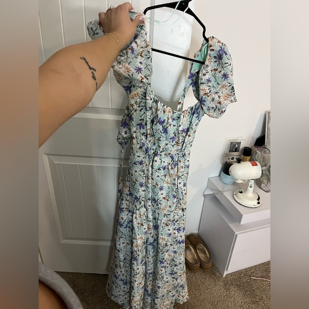 floral midi/long dress